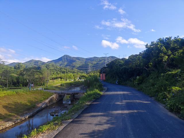 西丽湖绿道，慢慢骑慢慢地欣赏。