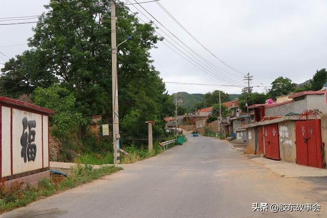 组图：蓬莱龙口交界线上一个山村的实景，名字叫作“石门口”
