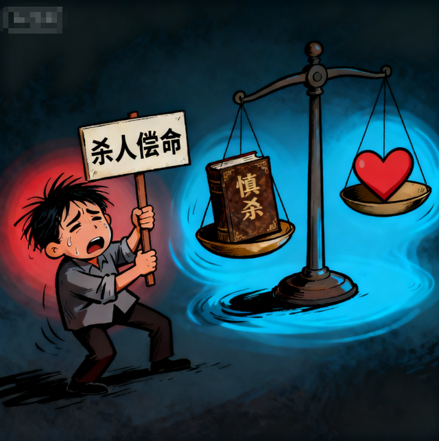 贵州女子遇害，凶手被判死缓家属不满，人情与法理该如何抉择？