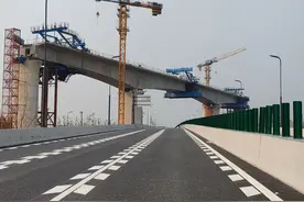 基本建成！看看江平快速路东延涉铁段是啥样？图片