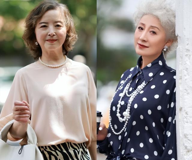 等我老了，绝不穿“花衣服”，瞧瞧这些60岁阿姨的打扮，多洋气