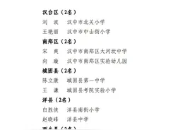 汉中370名教师获通报表扬！有你认识的吗？图片
