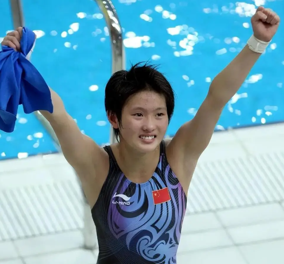 全红婵没想到	，退役9年的陈若琳再破天花板，令所有人刮目相看