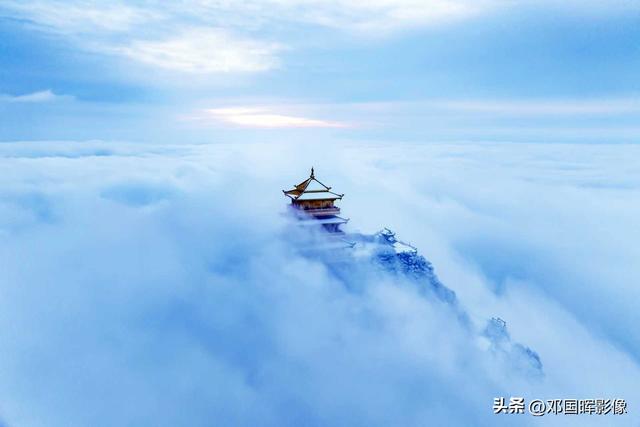 此景只应天上有，南太行王屋山最美冬季