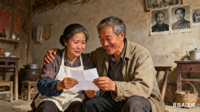 儿子写给爸妈的一封信。