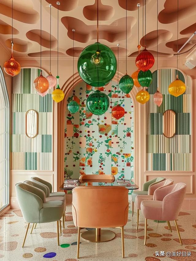 此间春日梦幻餐厅有着来自春天的明媚，春意盎然令人心花怒放！