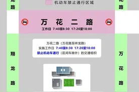 2月26日起 成都调整城区部分学校周边道路交通组织图片
