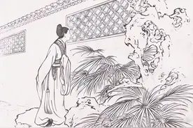 木匠夜归，见师娘贪心假意迎合，他拍了拍师娘的后背图片