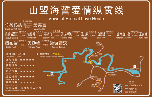 七夕漫游武夷山，情定爱情纵贯线