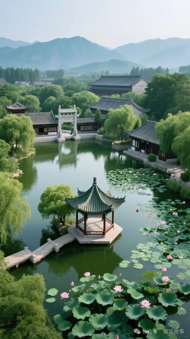明代延津十六景之AI复原图