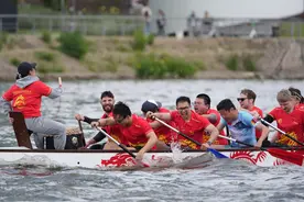 从法兰克福到荆州，端午龙舟让世界击浪和鸣图片