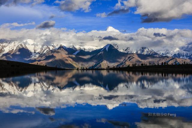 贡嘎大环线：在雪山的凝视下，与艰辛同行之冷嘎措（原创）