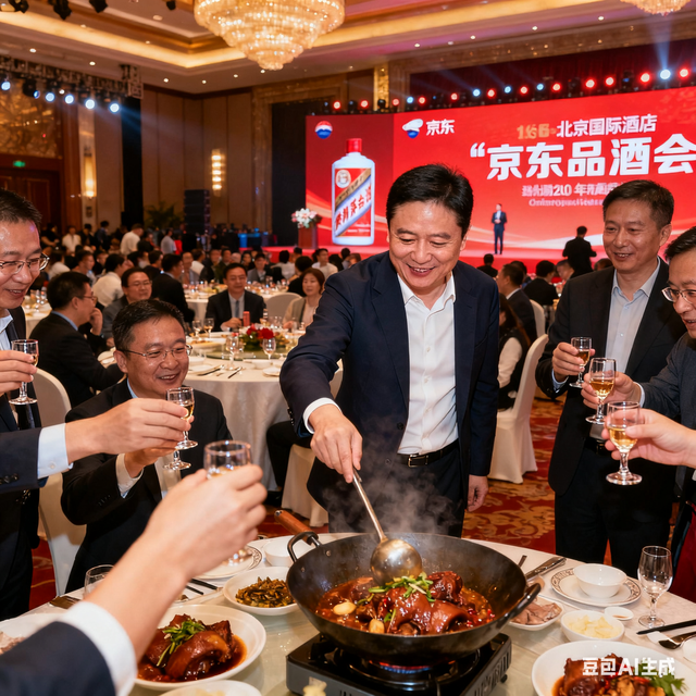 刘强东豪饮超半斤茅台，京东品酒会暗藏何种玄机？