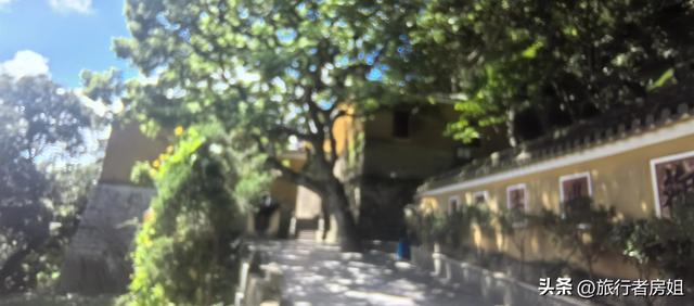 普陀山西天景区到普济寺与百步沙