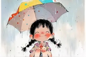 下雨了这样发，去笑死你的朋友圈图片