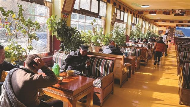 冬日西藏限定景观 自然与人文交相辉映