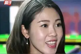 广东美女斯诺克裁判吕浠琳～赛场上助阵丁俊晖取得开门红！图片