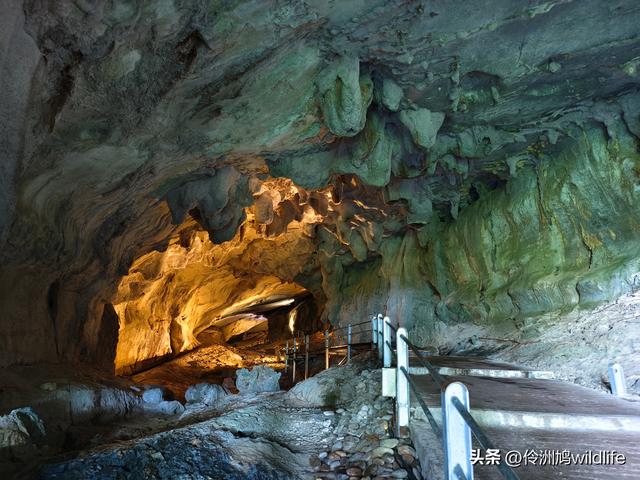 马来西亚(29)砂拉越州③姆鲁山清水洞·风洞