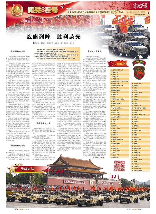 解放军报推出“阅兵专号”