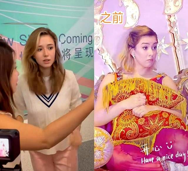 K宝来北京了！大夏天她穿厚毛衣，一头金发披散下来，像仙女一样