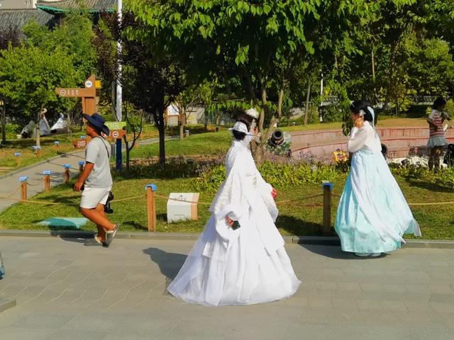 延吉市的中国朝鲜族民俗园