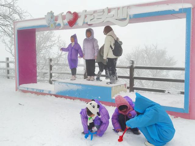 2025龙头山今冬第一场雪已至!快出发来赏雪~