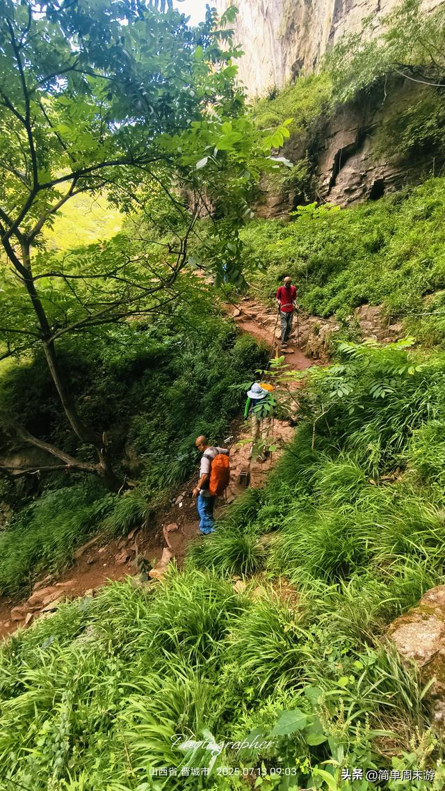 9）山西陵川三载后再赴南太行：18人战暑踏秘境，一程山水一程情