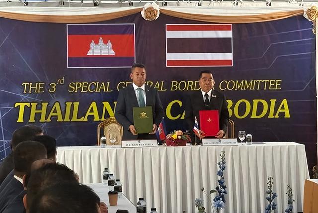 特朗普做不到的事	，中方完成了，泰柬正式停火，两国外长共同赴华