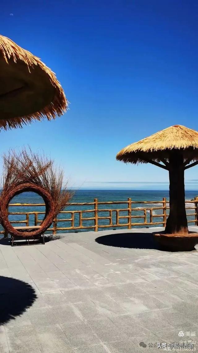 温州唯一的临海悬崖栈道,悬空而建的玻璃观景台,风景极佳!