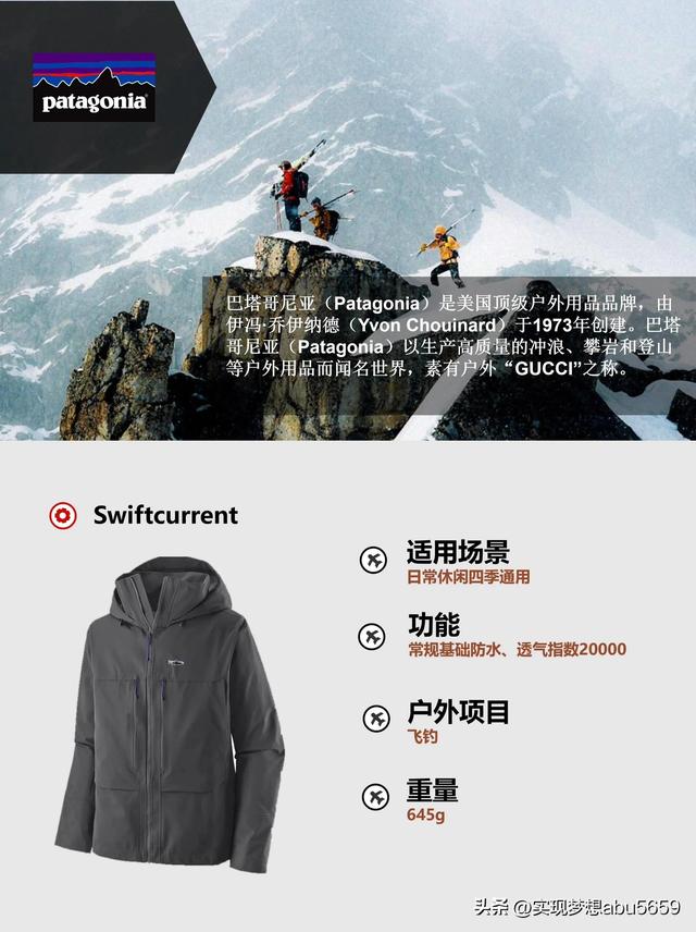 ????全世界最好的冲锋衣品牌