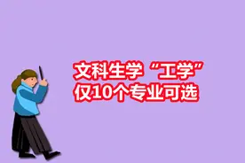文科生学“工学”，可能吗？仅有10个专业可选图片