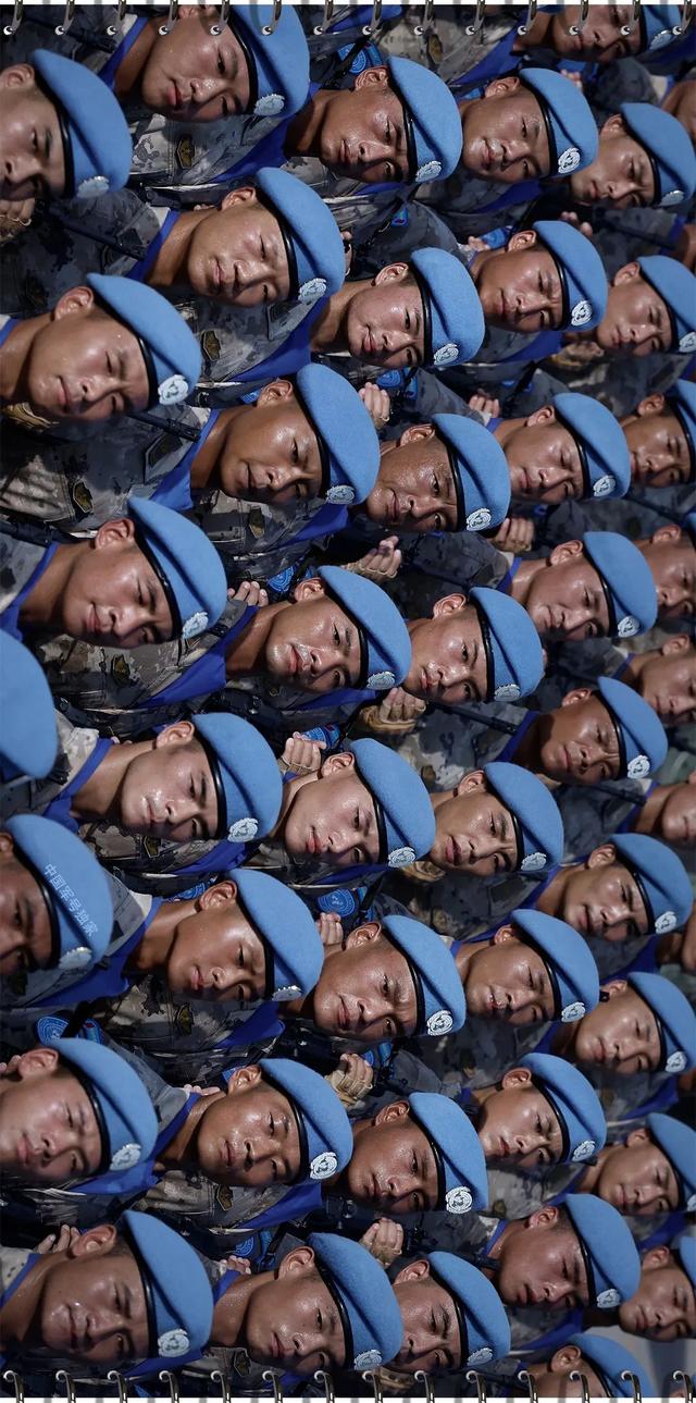 阅兵训练高清大图来了