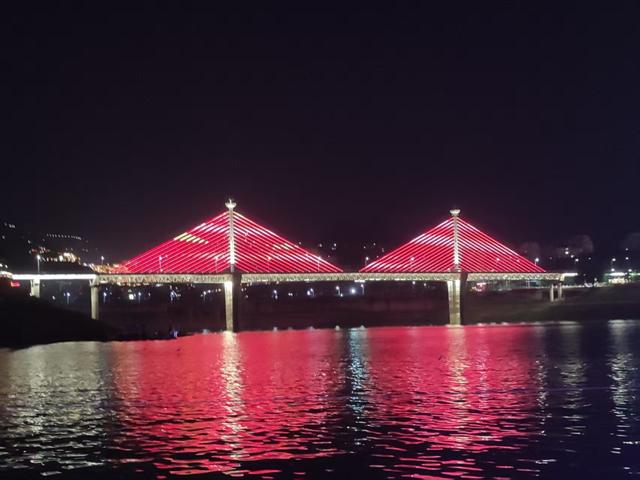 万州会战友（38军113师337团），夜游万州三峡平湖
