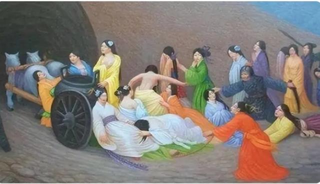 皇帝驾崩时，殉葬妃子双腿为何都是张开的？死前经历了什么
