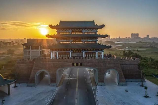 朝天古城门楼竣工开放！状元故里吴阳添文化新名片