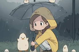 下雨天的走心文案图片