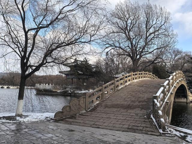 雪后二一九公园藏着治愈系美景