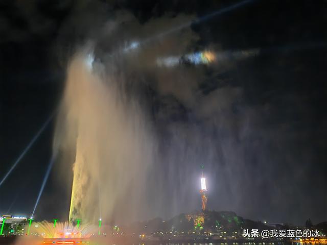 来河源第一天，吃喝，夜逛古街，漫步江边，观看亚洲第一高喷泉