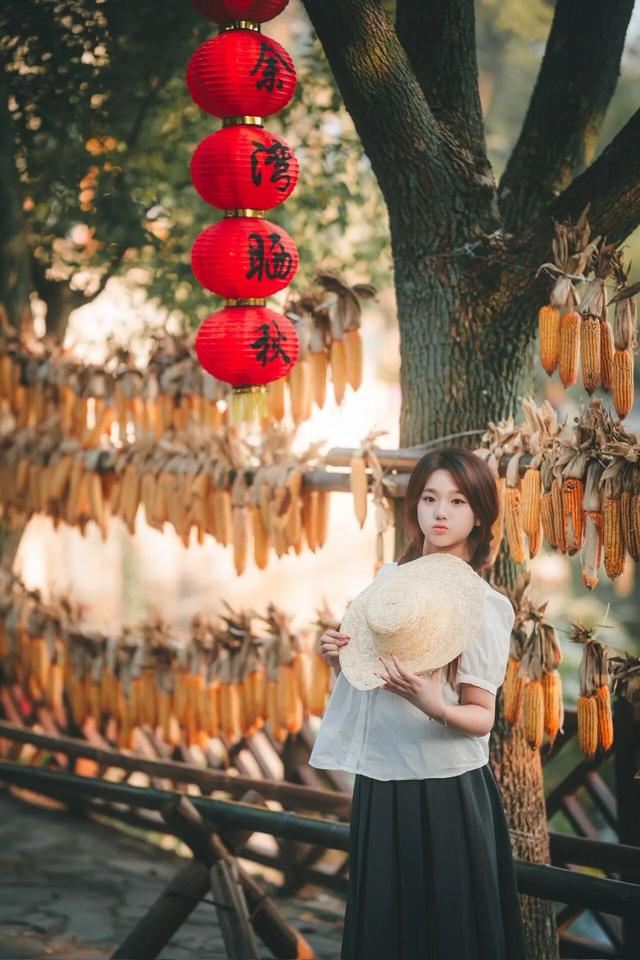 大余湾晒秋，把丰收晒成风景