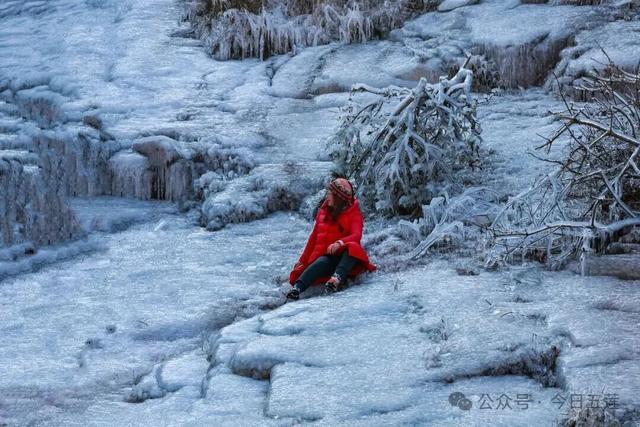 冰瀑绝美！五莲这里新晋网红打卡地！