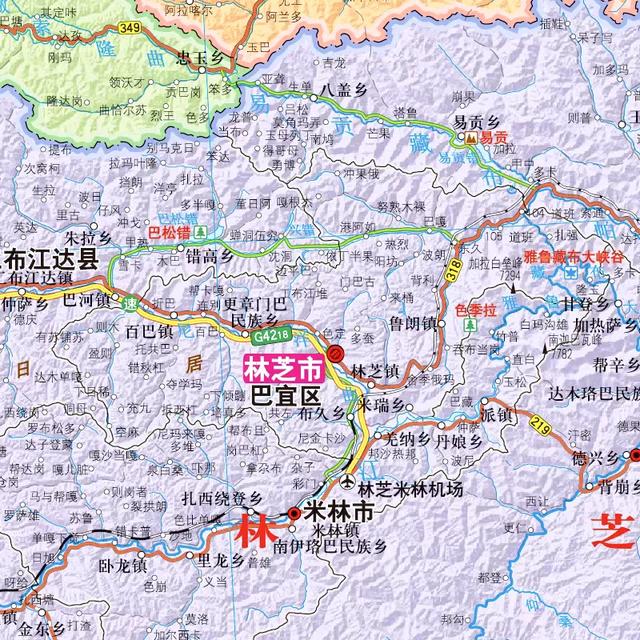 西藏6个地级市,那曲海拔高,林芝和昌都像南方,拉萨第一大城市
