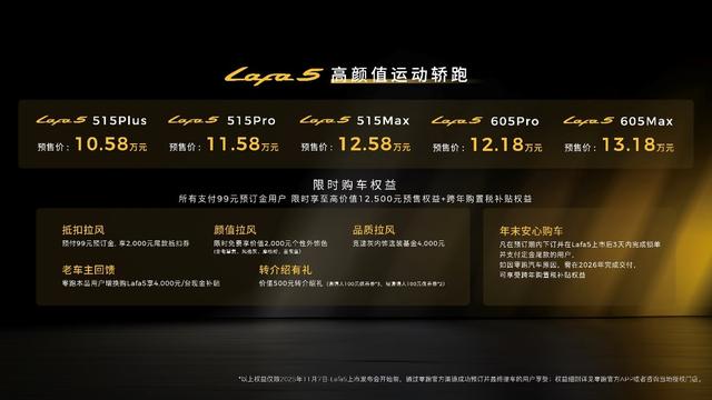 为全球年轻用户打造的“人生Dream Car” 零跑Lafa5预售开启