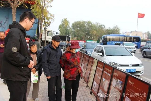 文化服务在您身边|博兴县博物馆：红色展览进滨河，文化润心邻里间