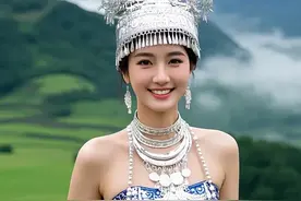 找个瑶族美女当女朋友，你愿意吗？ #手机壁纸 #壁纸 #瑶族女孩图片