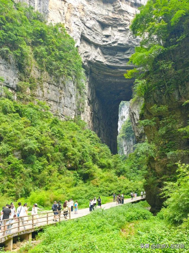 重庆天生三桥游玩攻略，穿越亿年的地质奇观，领略自然的鬼斧神工