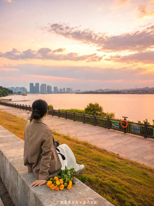 番禺秋日治愈系天花板!在这里江边漫步,才是顶配的私藏浪漫