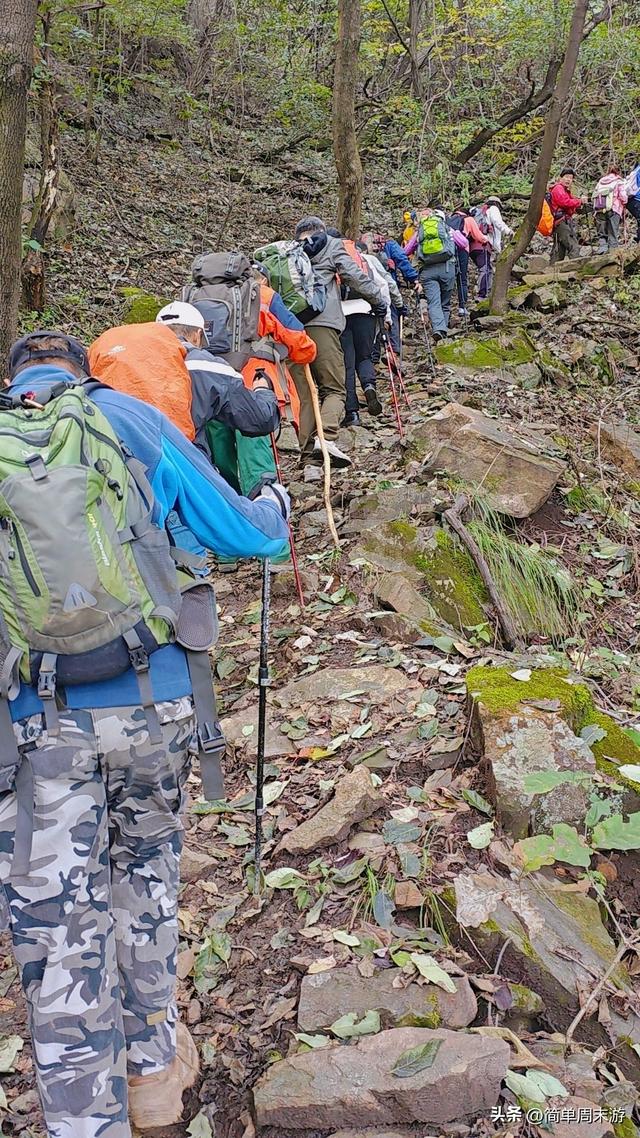 16）嵩山秋行记：27人踏秋赏红叶，从西山脊到古刹禅心