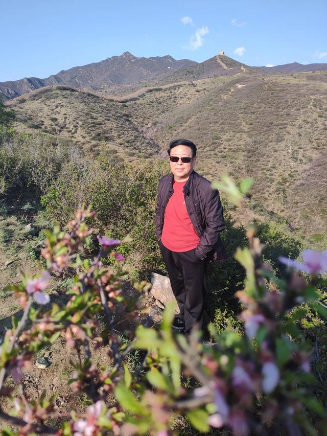宣化红一师战友军嫂青边口长城赏花照片集