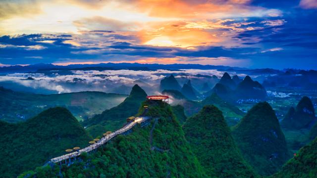 阳朔如意峰：打卡“中国最美峰林第一名”阳朔山水的绝佳观景台