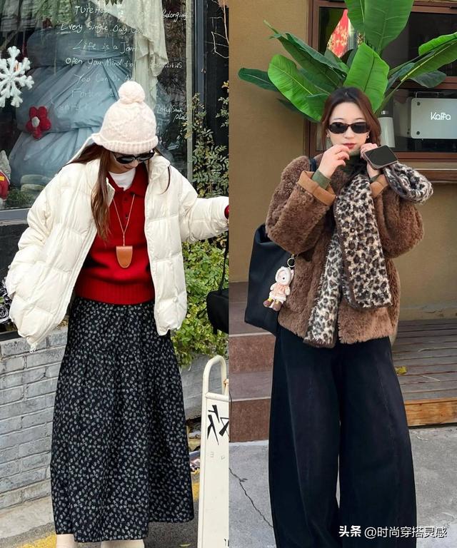28套很火穿搭，上衣搭配高腰阔腿裤，出街时髦酷飒，优化身材显瘦